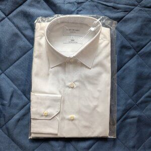 Alain Figaret white shirt